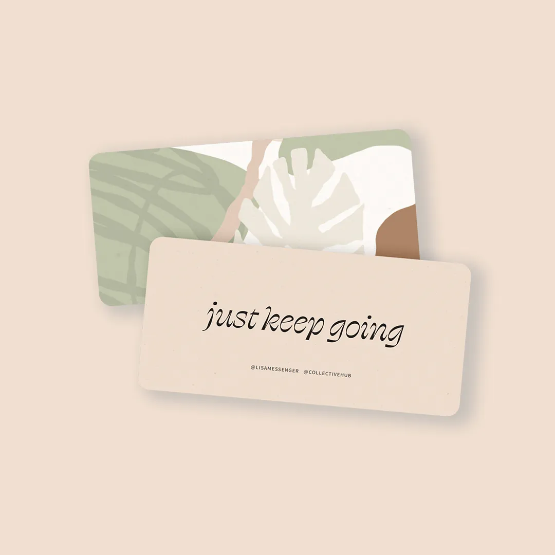Collective Hub Cards To Motivate