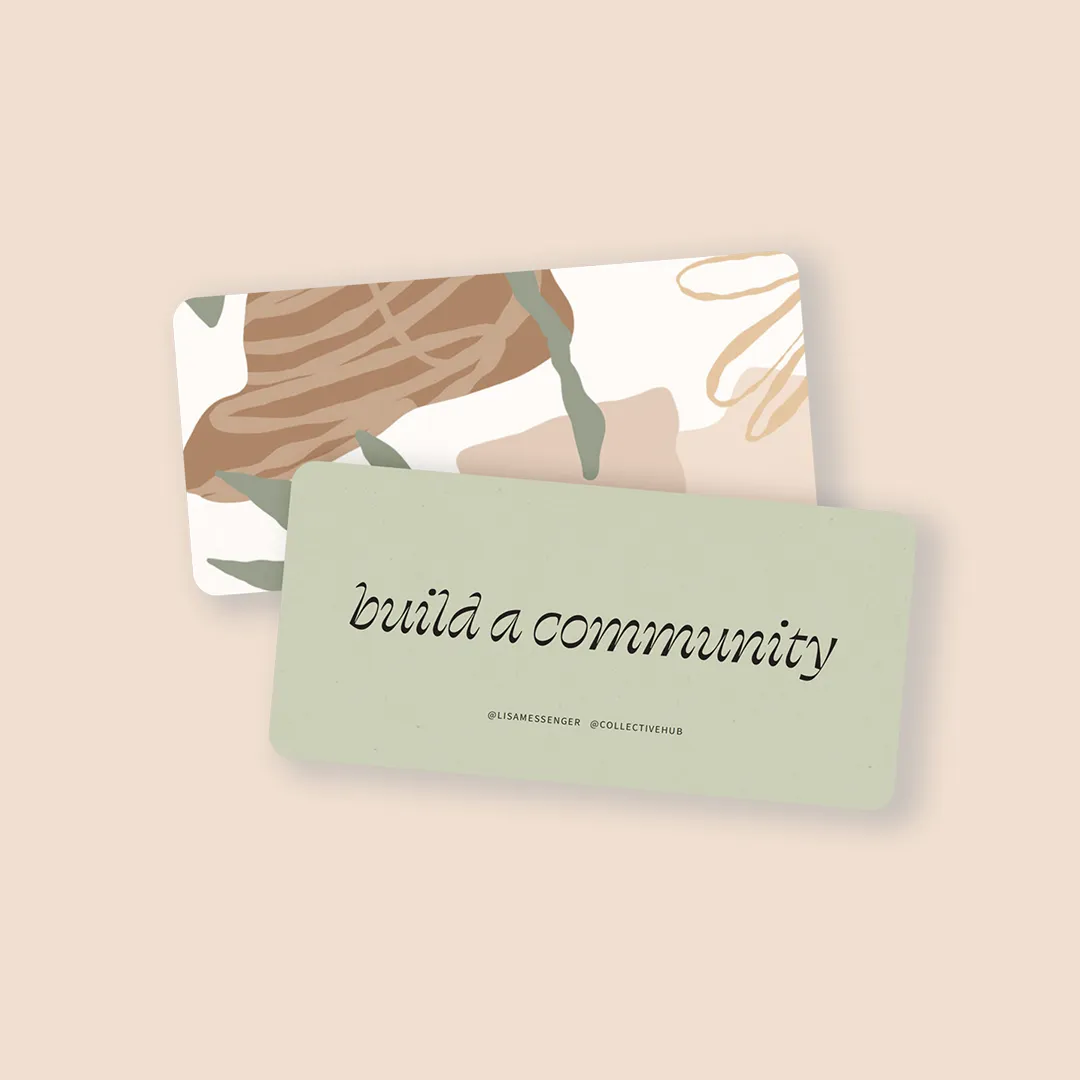 Collective Hub Cards To Motivate
