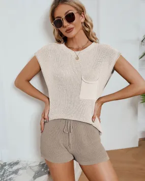 Conjunto em Malha Regata e Shorts