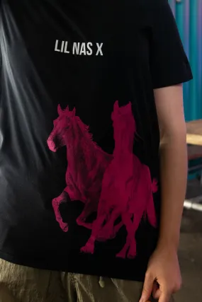 Daisy Street Relaxed T-Shirt with Lil Nas X Print