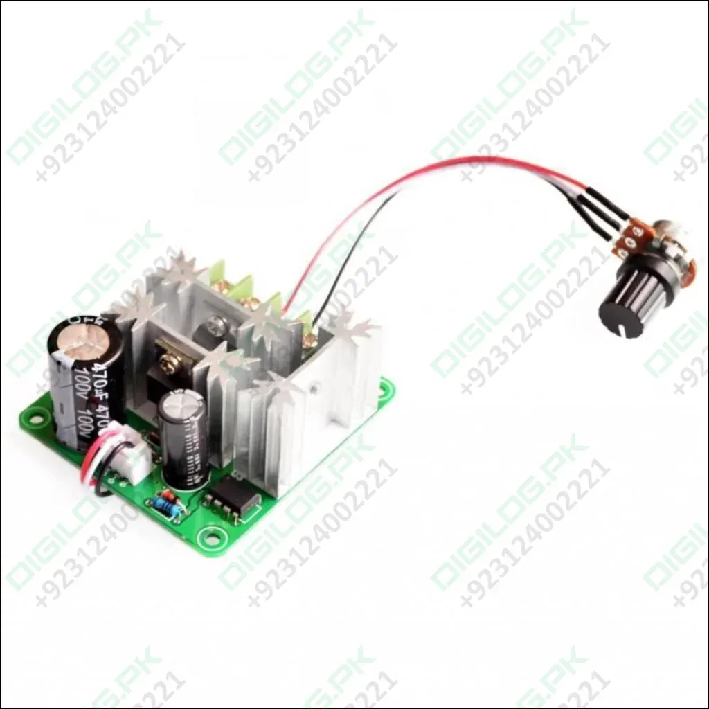 Dc Motor Speed Controller Dc 6v-90v 15a With Potentiometer