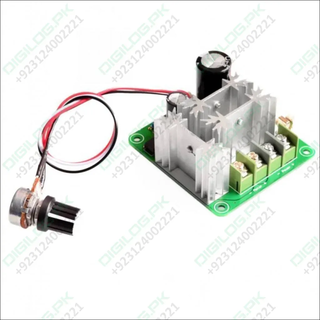 Dc Motor Speed Controller Dc 6v-90v 15a With Potentiometer
