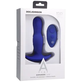 Doc Johnson A-Play Expander Rechargeable Anal Plug with Remote