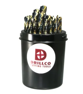 DRILLCO 410N29 29PC NITRO  DRILL SET 1/16-1/2 BY 64TH