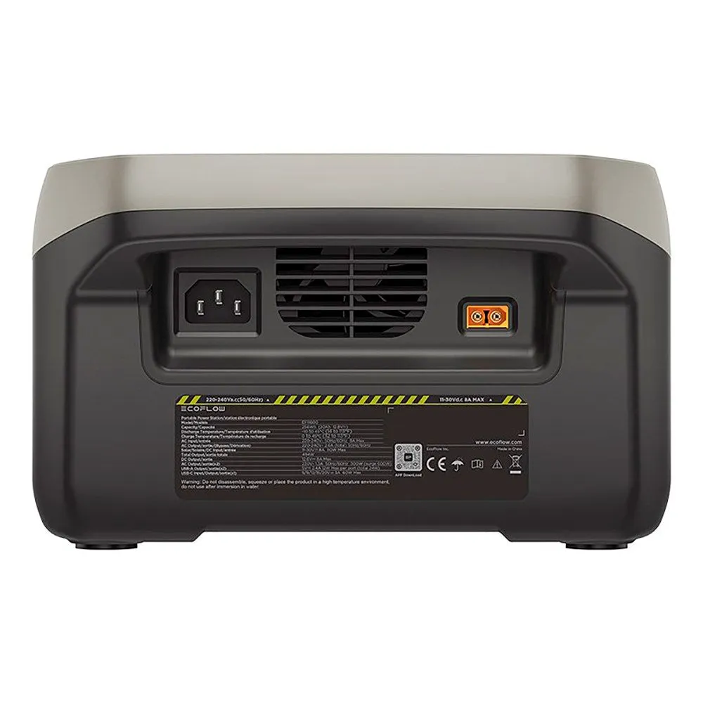 Ecoflow River 2 200W Power Station 256 Wh - Grå