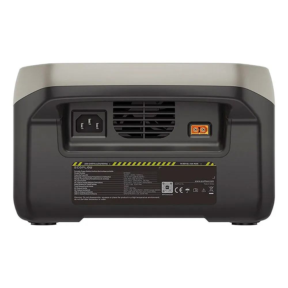 Ecoflow River 2 Max 500W Power Station 512 Wh - Grå