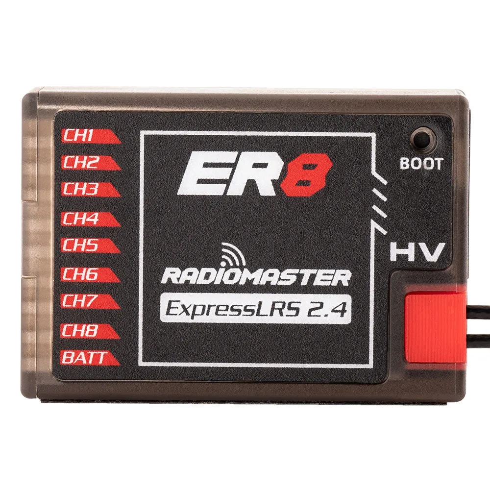 ER8 2.4GHz ELRS PWM Receiver