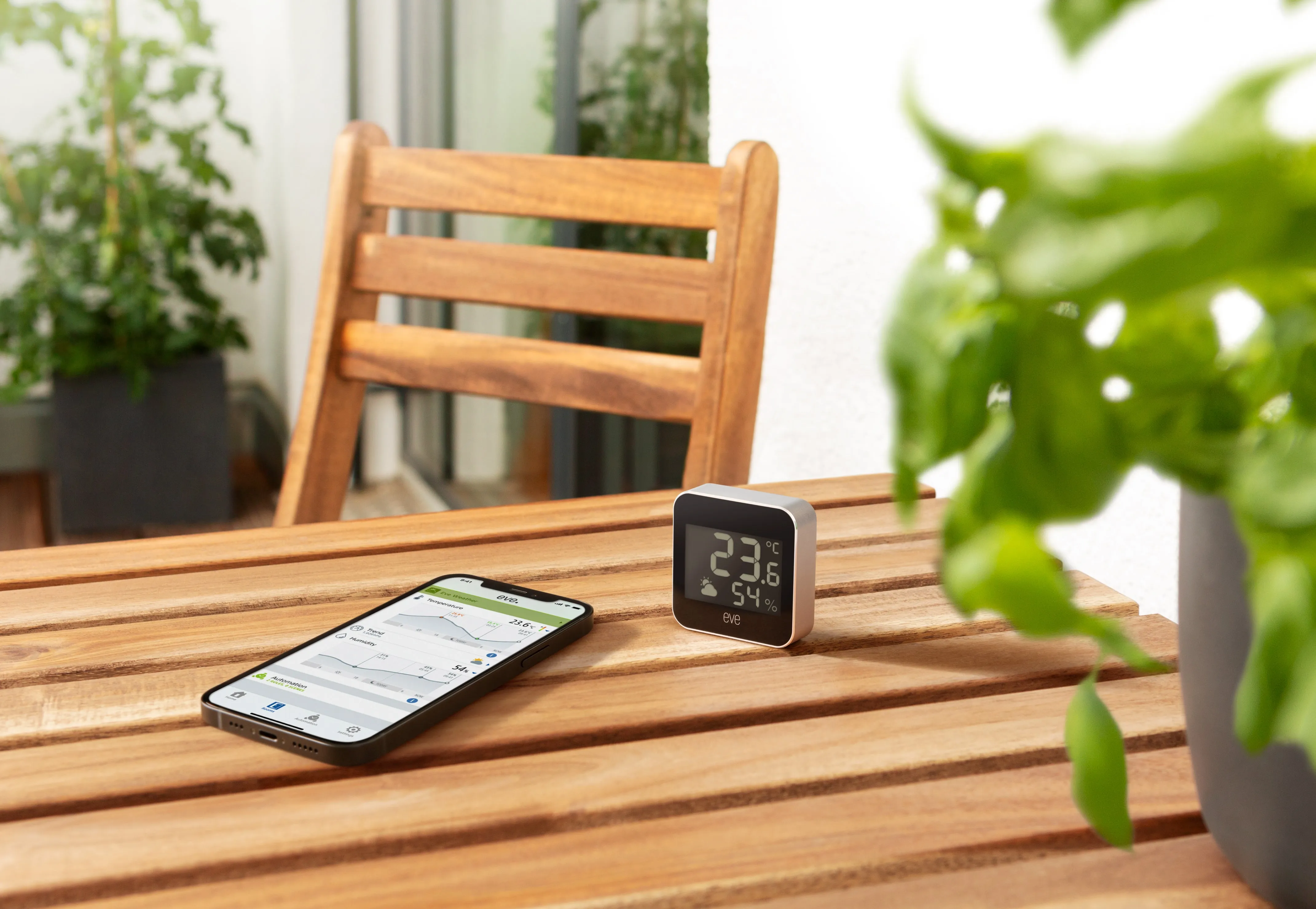 Eve Connected Weather Station with Apple HomeKit technology