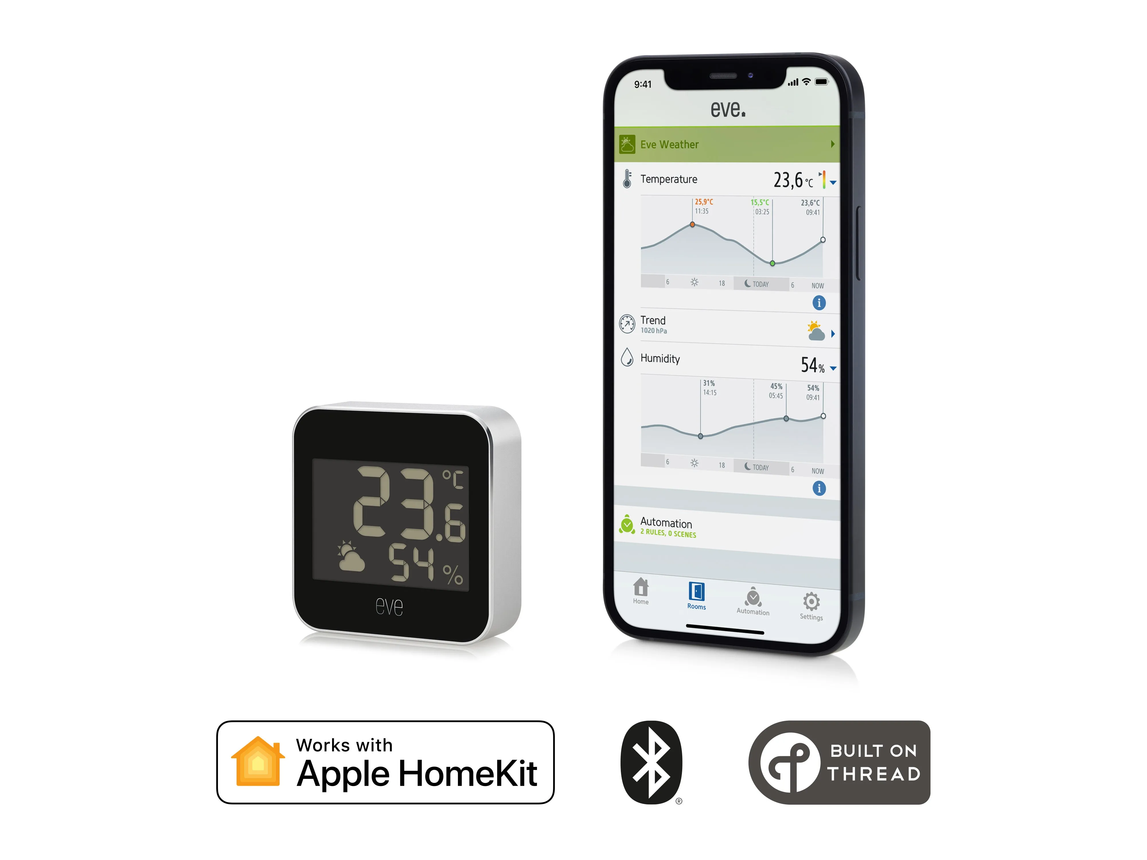 Eve Connected Weather Station with Apple HomeKit technology