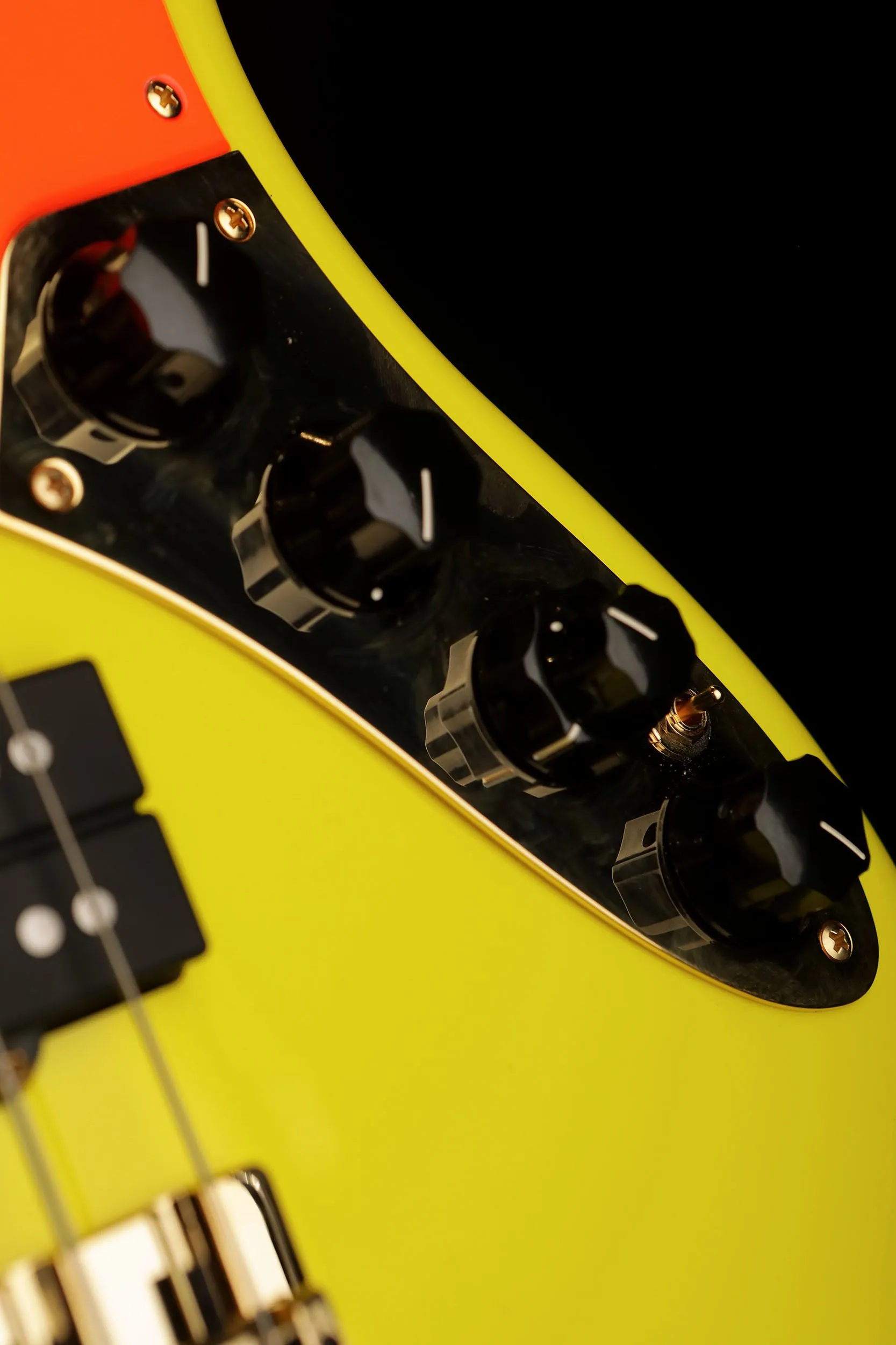 Fender Mononeon Jazz V Bass Neon Yellow