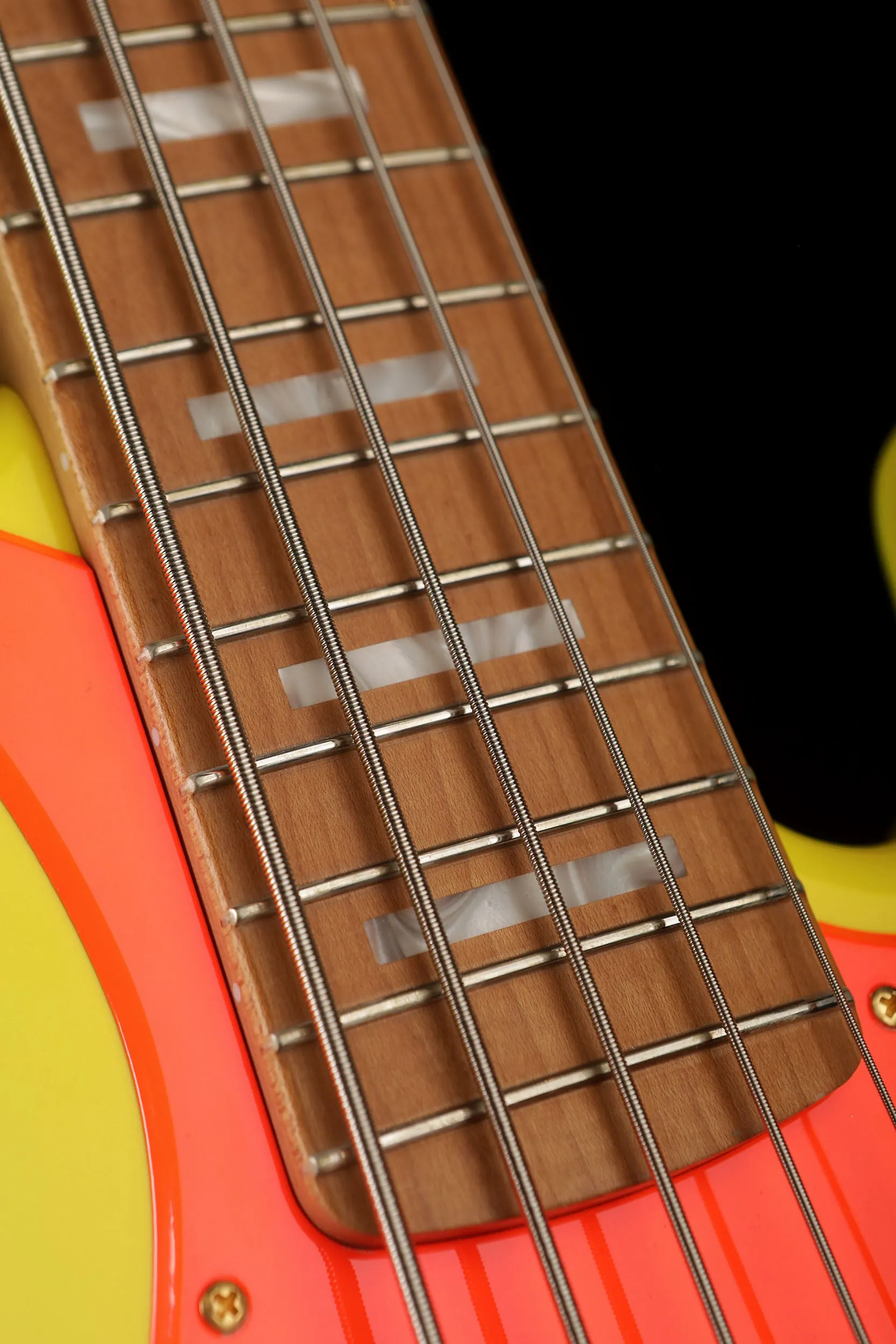 Fender Mononeon Jazz V Bass Neon Yellow