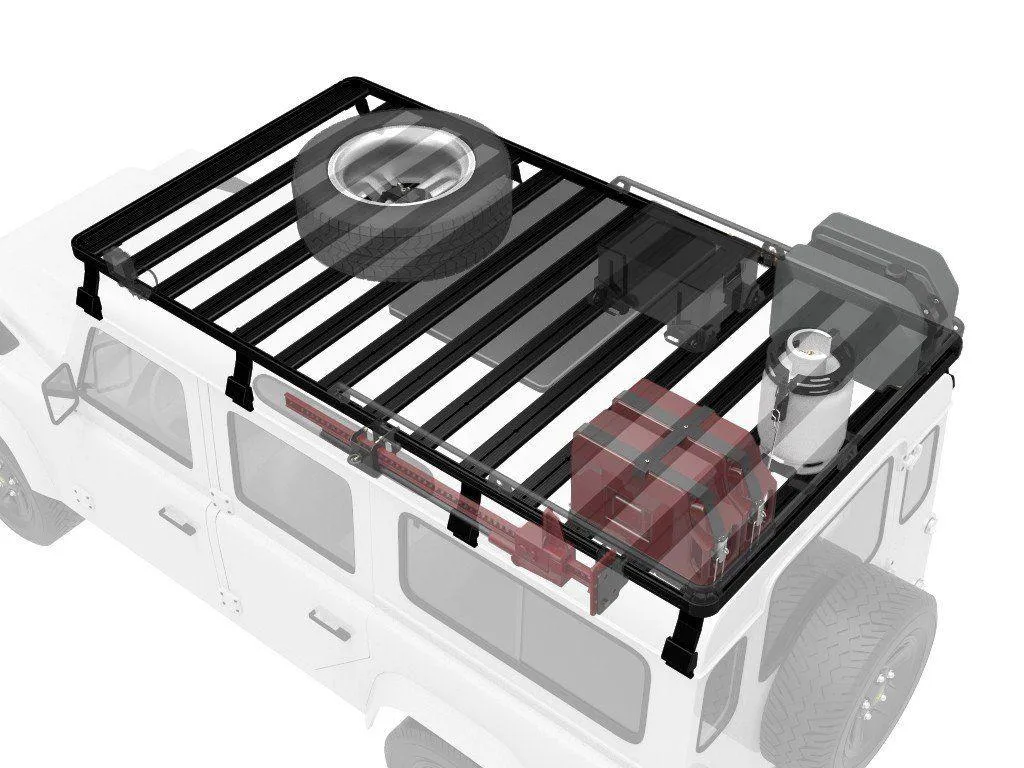 Front Runner Slimline II Roof Rack Kit/Tall For Land Rover DEFENDER 110