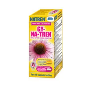 Gy-Natren Vaginal Health Solution Kit Two of 14 capsule bottles By Natren