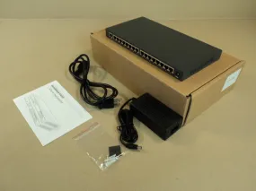 Hawking Technology 16 Port Dual Speed Network Hub 10 100 10/100 Mbps PN616DH -- New