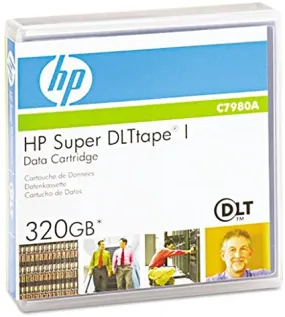HP Super DLT tape Data Cartridge  C7980A 320GB - NEW