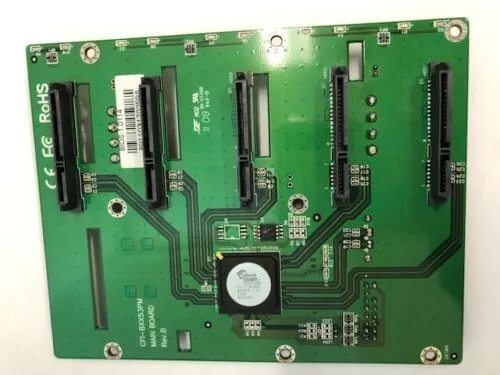 Internal SATA Power Multiplier 5 Port Easy Dip Switch Raid Configured for PC