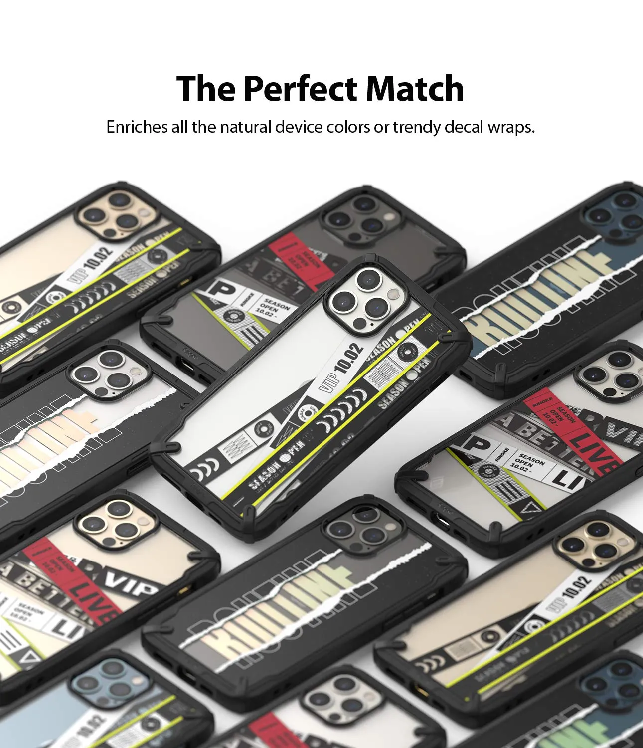 iPhone 12 / 12 Pro Back Cover Case | Fusion X Design - Routine