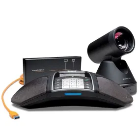 Konftel C50300IPx Premium Conference Phone Bundle, For Up To 20 People, Includes CAM50 PTZ Conference Camera, 300IP  Speakerphone & OCC Hub