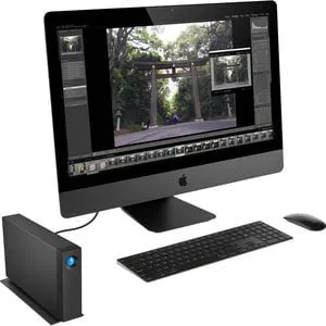 LaCie d2 Professional STHA10000800 10 TB Desktop Hard Drive - 3.5" External - USB 3.1 Type C - Retail