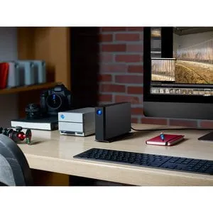 LaCie d2 Professional STHA10000800 10 TB Desktop Hard Drive - 3.5" External - USB 3.1 Type C - Retail