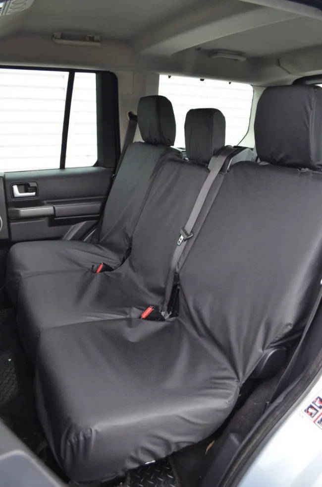 Land Rover-Freelander 2 - Second Row 2 1 60/40 Split INKA Tailored Waterproof Seat Covers Grey MY-2006-2014