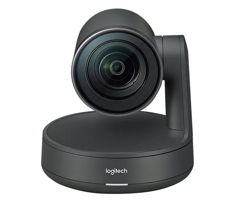 Logitech Rally Plus Video Conferencing System, 4K Ultra HD Cam With Dual-Speakers & Mic Pod Set - 960-001225