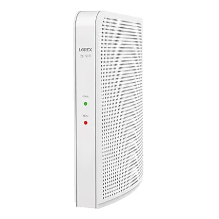 Lorex L42481-4AA4-E 2K 4.0-MP 8-Camera-Capable 1-TB NVR System with 4 Outdoor Wi-Fi Battery Security Cameras, White, L42481-4AA4-E
