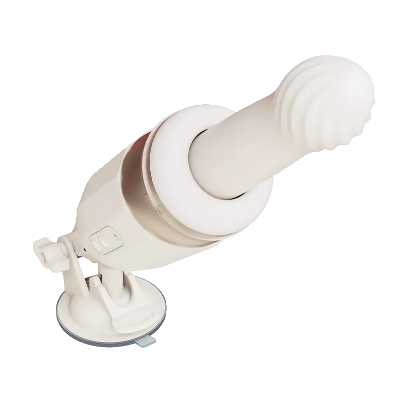 Lurevibe -Telescopic Dildo Sex Machine App Control With Hand Free Sucker