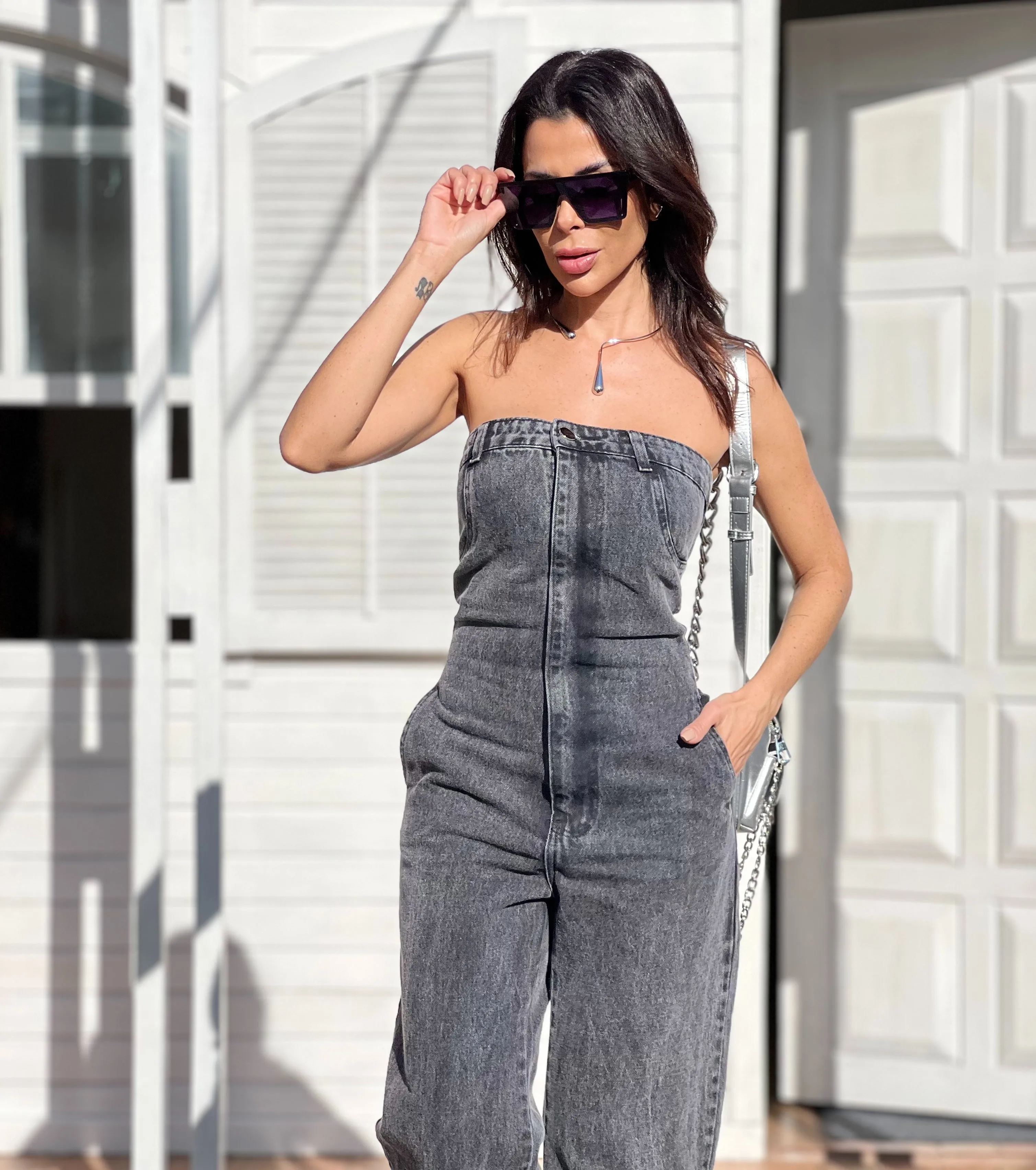 MACACÃO JEANS MARI