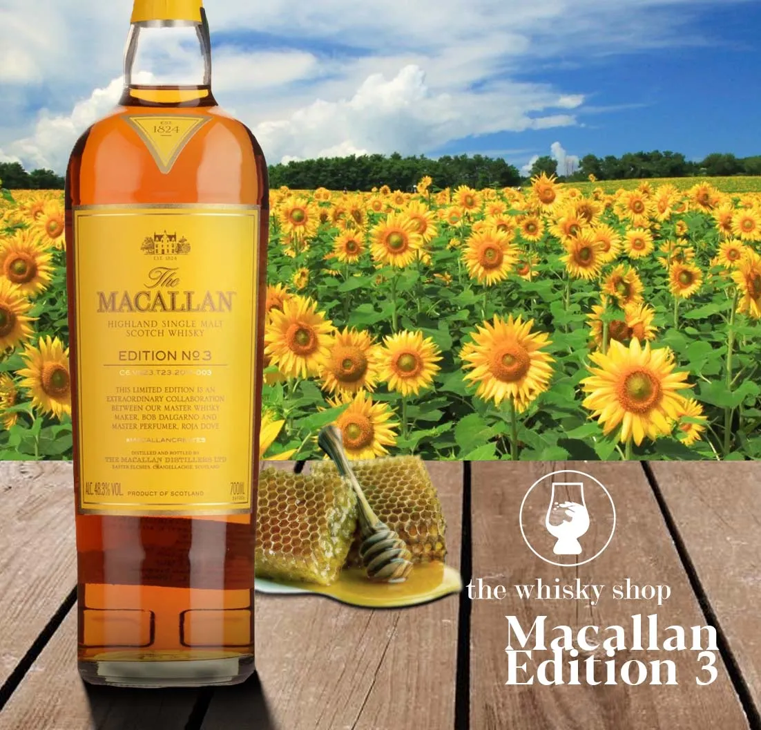 Macallan Edition No. 3 with Free Jim Murray Whisky Bible 2019 ABV 48.3% 70cl with Gift Box