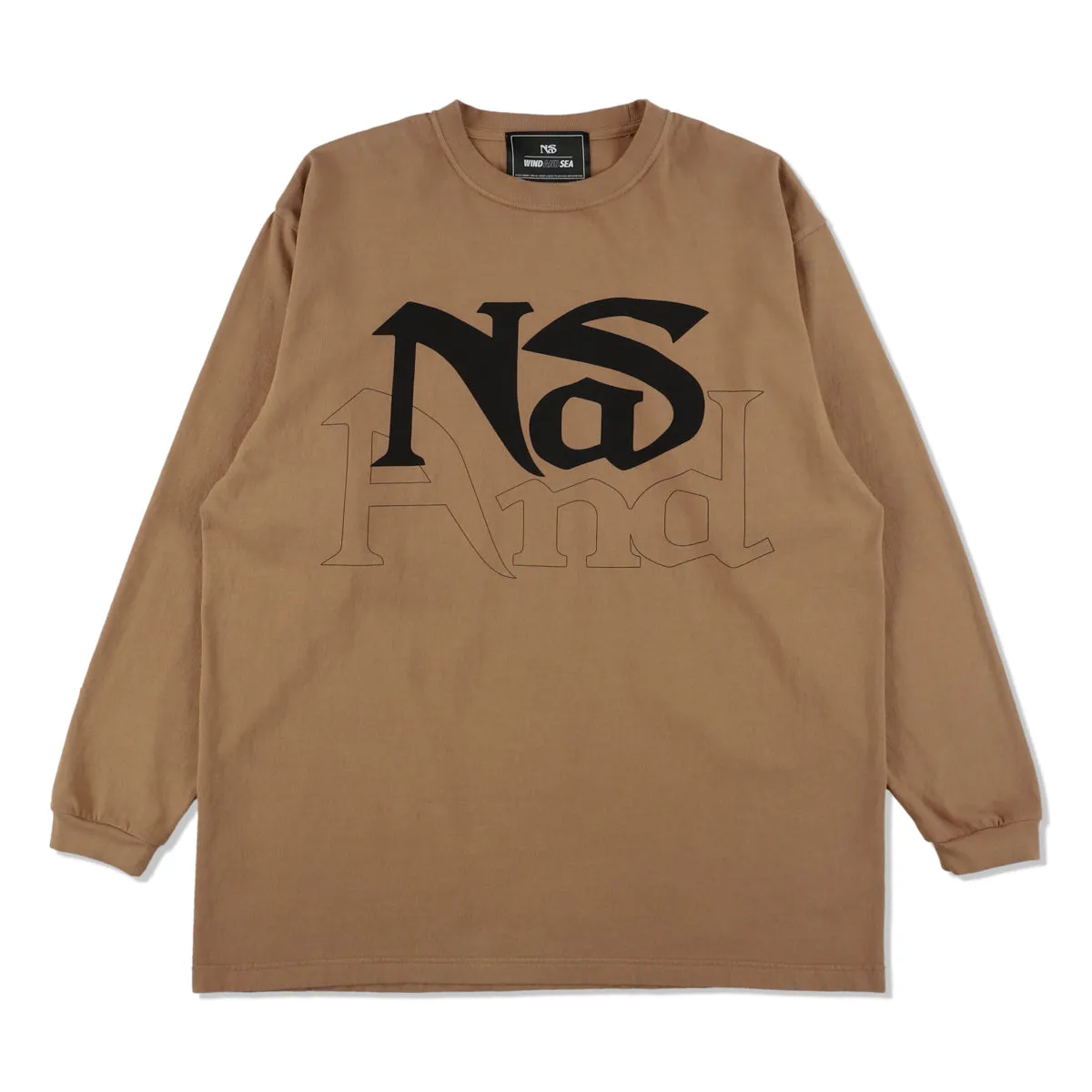 NAS L/S TEE 2 / BEIGE