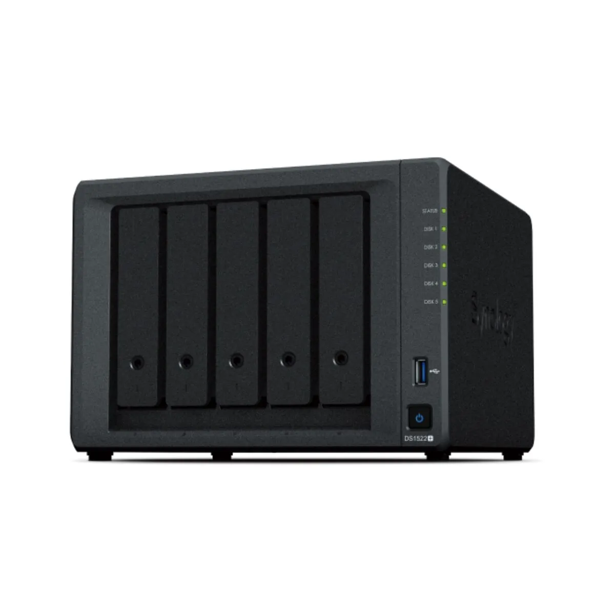 NAS Network Storage Synology DS1522  8 GB AMD Ryzen R1600 8 GB RAM