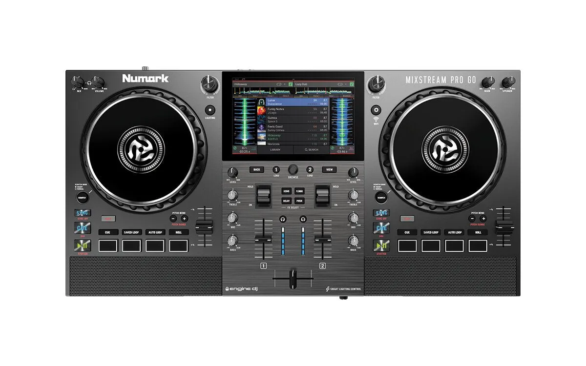 NUMARK MIXSTREAM PRO GO STANDALONE WIRELESS DJ CONTROLLER