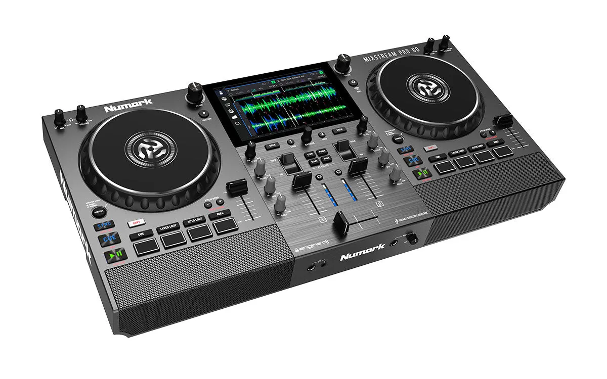 NUMARK MIXSTREAM PRO GO STANDALONE WIRELESS DJ CONTROLLER