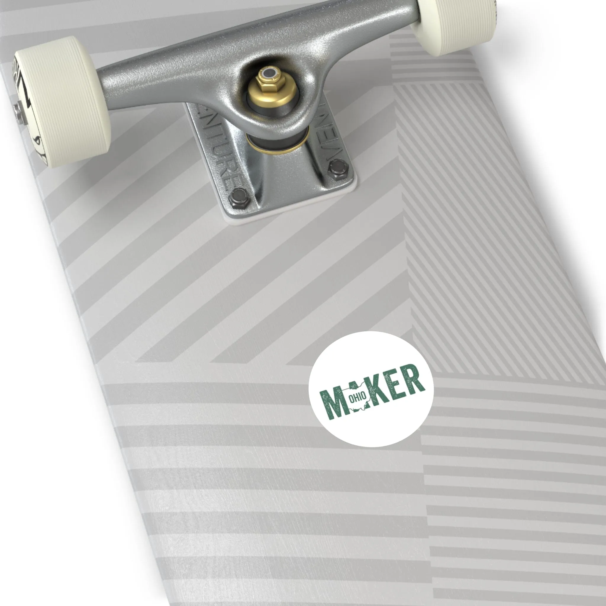 Ohio Maker Round Sticker