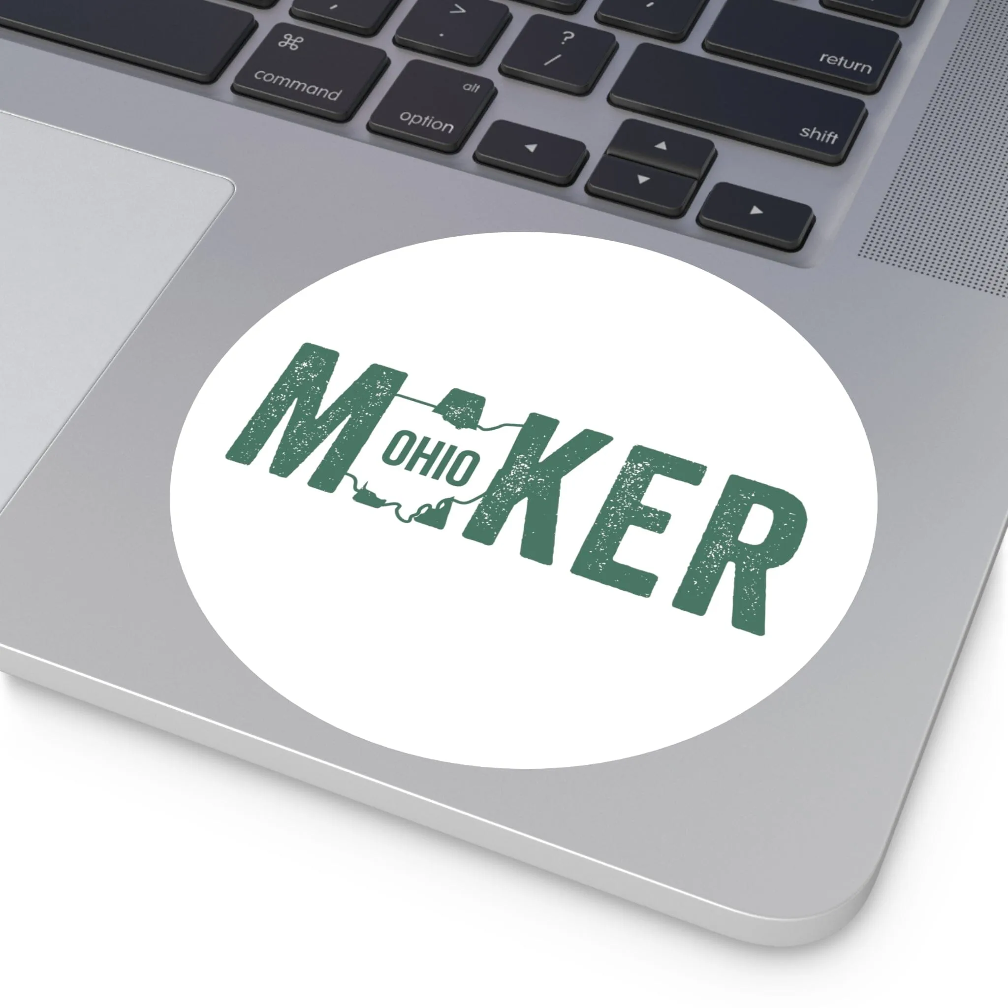 Ohio Maker Round Sticker