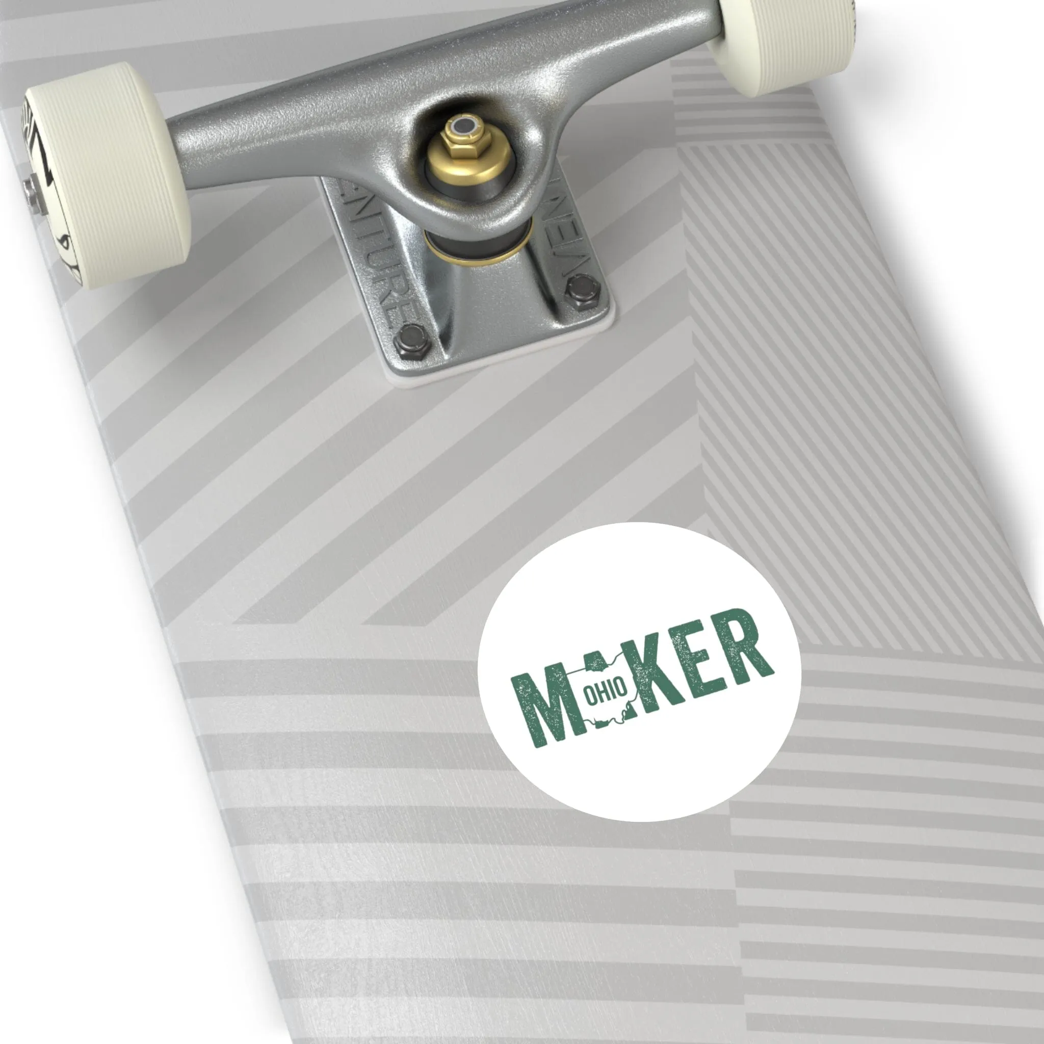 Ohio Maker Round Sticker