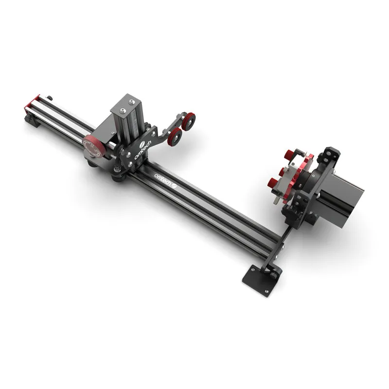 OMTech PiBurn Grip – Chuck-Style Laser Rotary Attachment From LensDigital