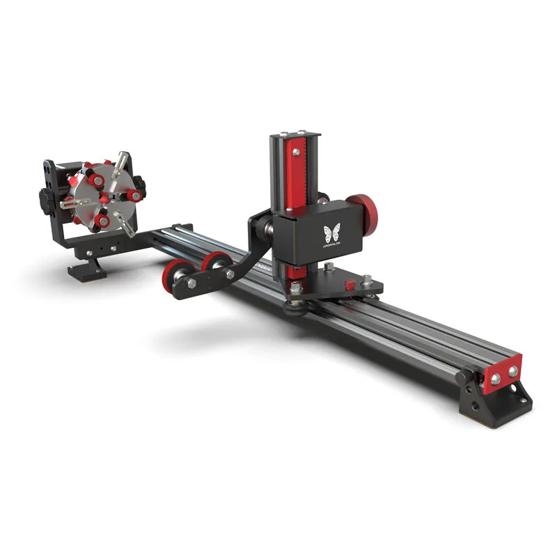 OMTech PiBurn Grip – Chuck-Style Laser Rotary Attachment From LensDigital