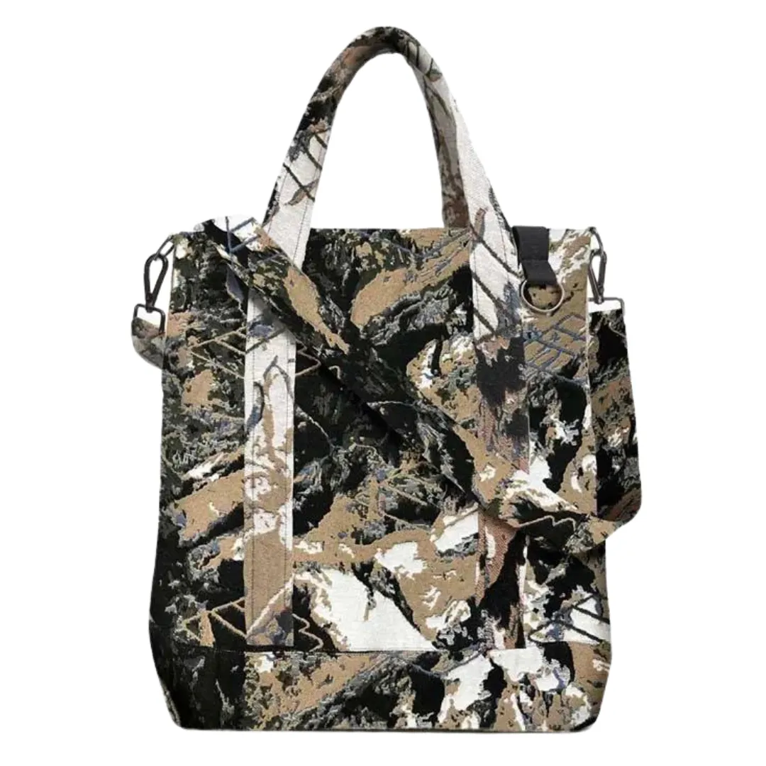 PACE - Tote Bag Jacquard "Swiss Alps"