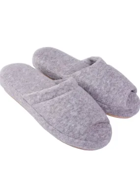 Pantufa Mel Toalha Mescla