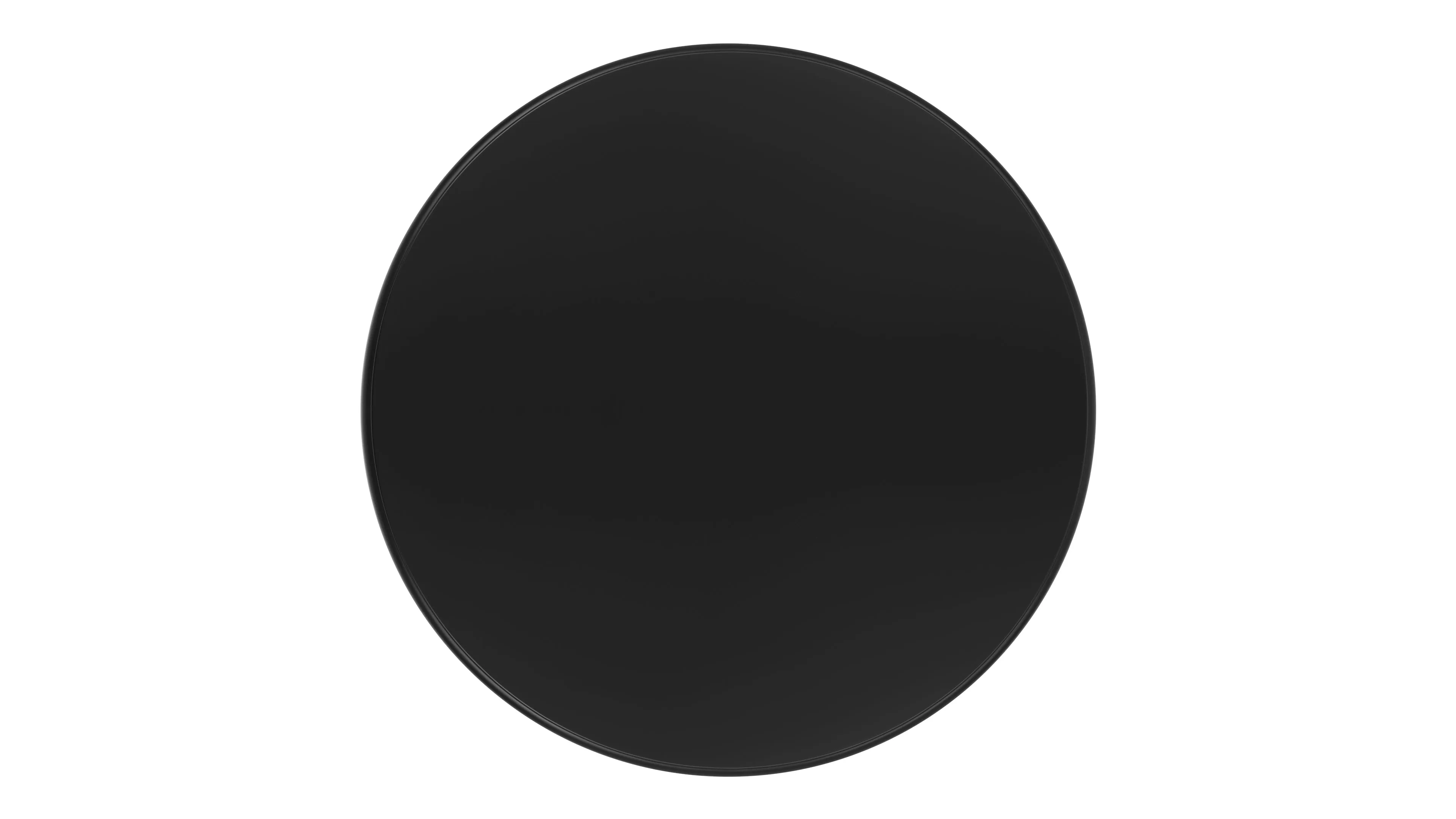 Pascal - Pascal Round Coffee Table, High, Black