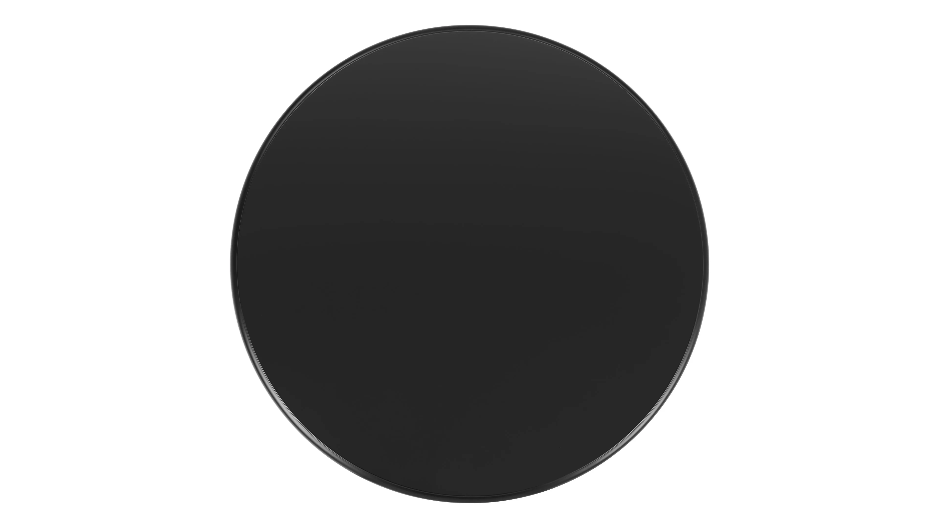 Pascal - Pascal Round Coffee Table, Low, Black