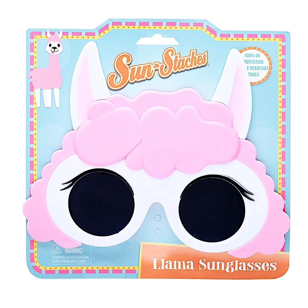 Pink Llama Sunglasses | Sun-Staches