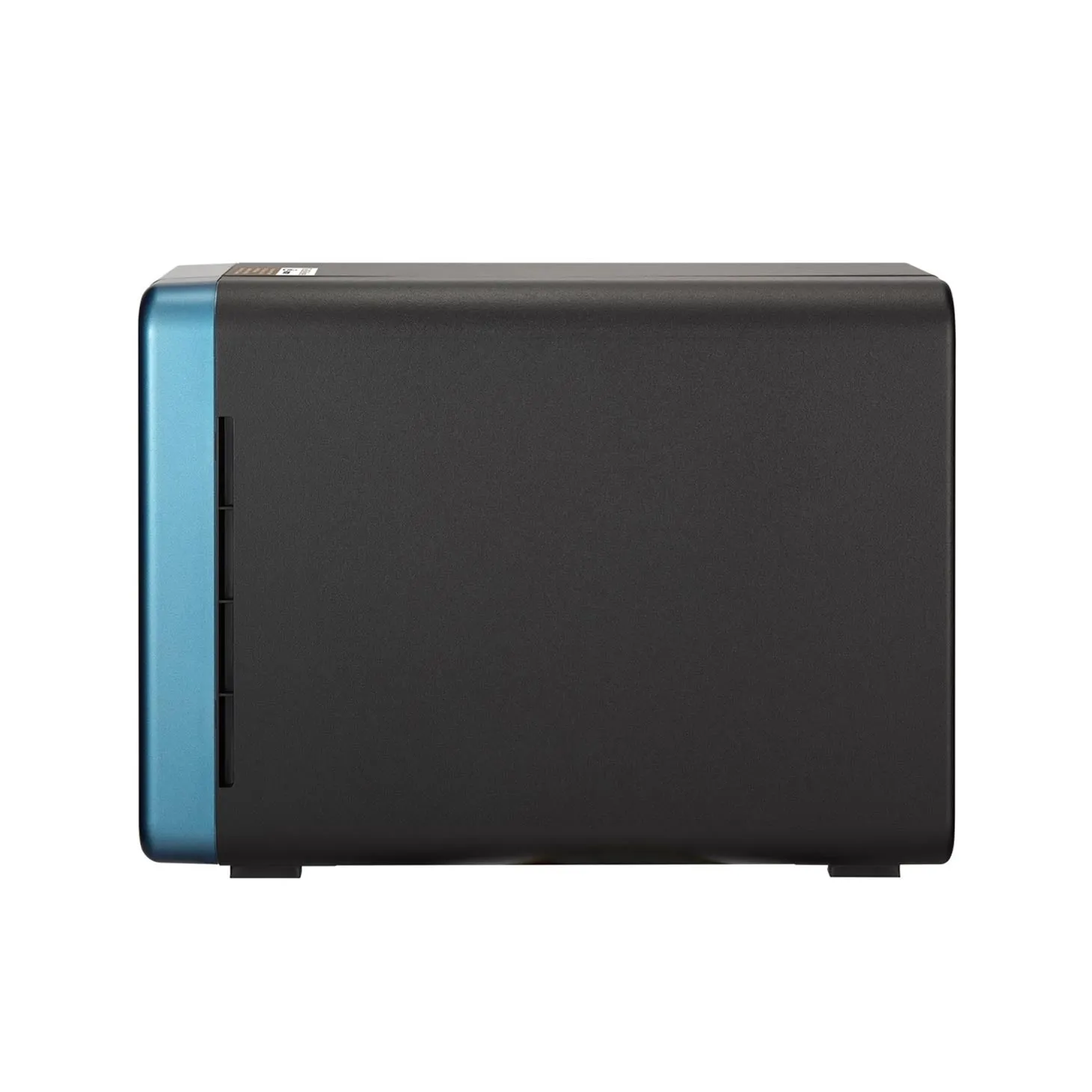 QNAP - 4-Bay External Network Storage (NAS) Hardware encryption E-mail Alert - Black/blue