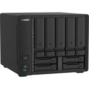QNAP Compact 9-bay NAS with 10GbE SFP  and 2.5GbE for Smoother File Applications