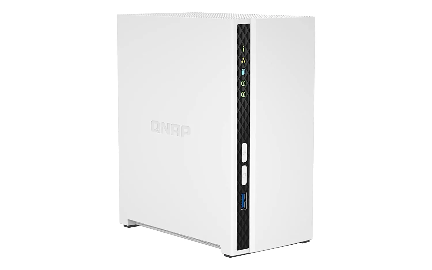 QNAP TS-233-US 2 Bay Affordable Desktop NAS with ARM Cortex-A55 Quad-core Processor and 2 GB DDR4 RAM (Diskless)