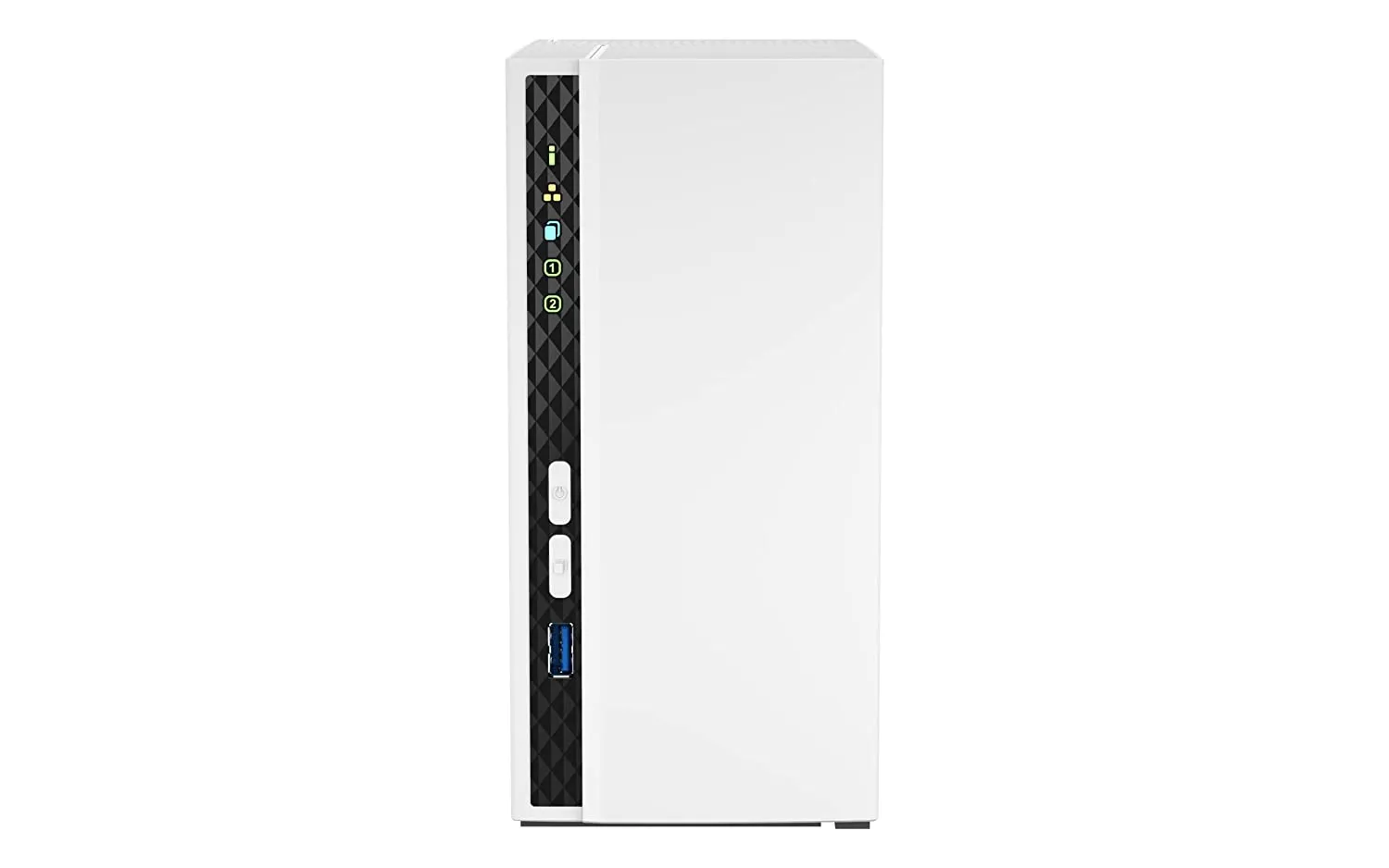 QNAP TS-233-US 2 Bay Affordable Desktop NAS with ARM Cortex-A55 Quad-core Processor and 2 GB DDR4 RAM (Diskless)