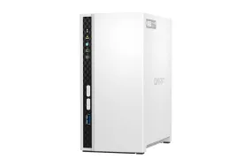 QNAP TS-233-US 2 Bay Affordable Desktop NAS with ARM Cortex-A55 Quad-core Processor and 2 GB DDR4 RAM (Diskless)