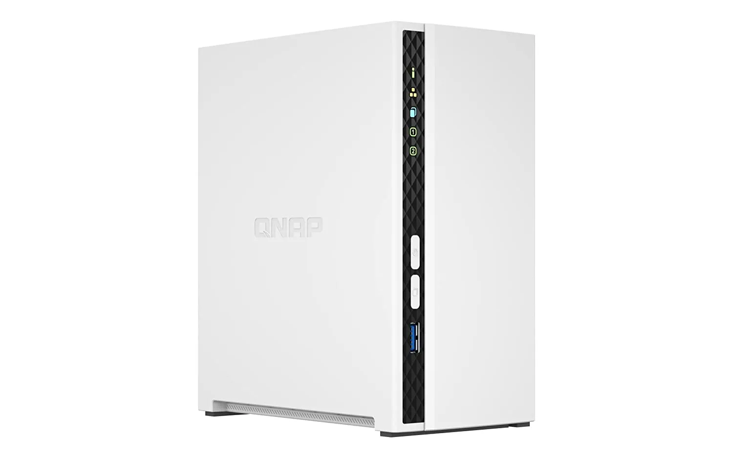QNAP TS-233-US 2 Bay Affordable Desktop NAS with ARM Cortex-A55 Quad-core Processor and 2 GB DDR4 RAM (Diskless)